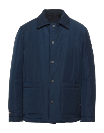Shop Berna Man Jacket Midnight Blue Size Xl Polyester