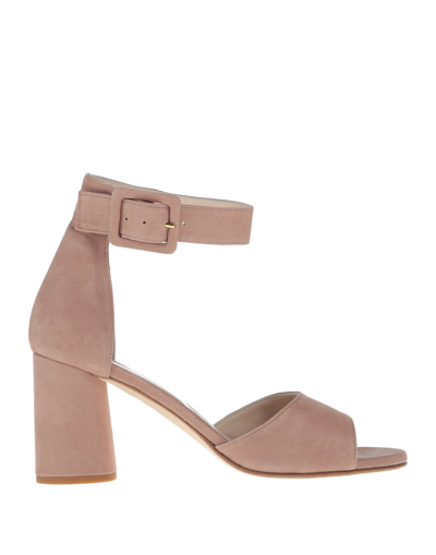 Shop Verdecchia & Mainqua' Sandals In Light Brown