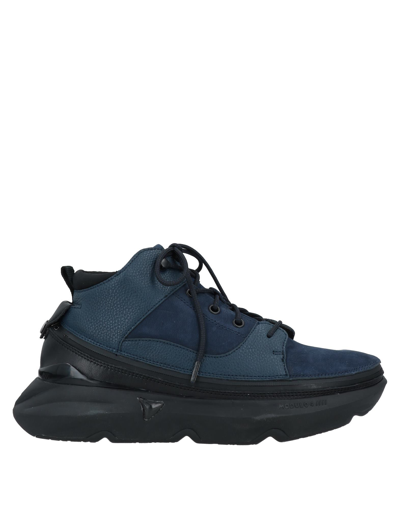 Shop Acbc Sneakers In Dark Blue