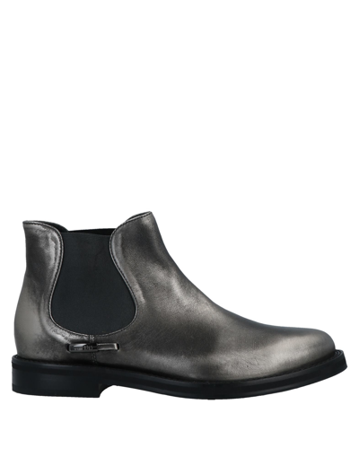 Shop Fabi Ankle Boots In Lead