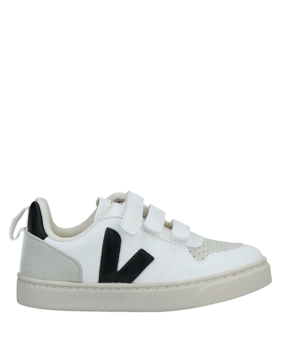 Shop Veja Toddler Sneakers White Size 9.5c Textile Fibers