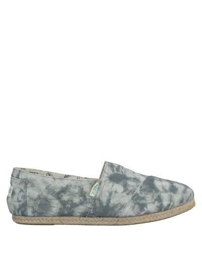 Shop Paez Woman Espadrilles Light Grey Size 7.5 Recycled Polypropylene, Cotton