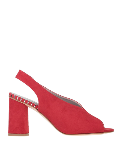 Shop Comart® Comart Woman Sandals Red Size 7 Textile Fibers