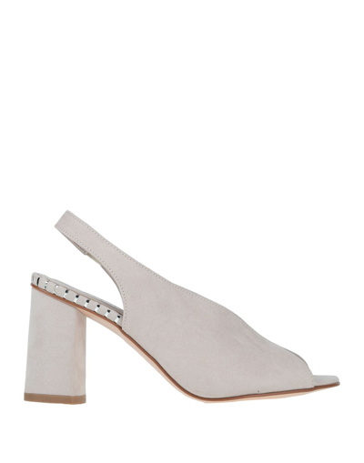 Shop Comart® Comart Woman Sandals Dove Grey Size 7 Textile Fibers