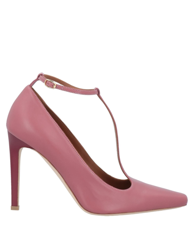 Shop Malone Souliers Pumps In Mauve