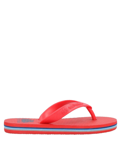Shop Sundek Toddler Boy Thong Sandal Red Size 10c Rubber
