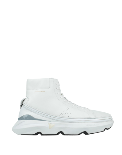 Shop Acbc Man Sneakers White Size 7 Textile Fibers