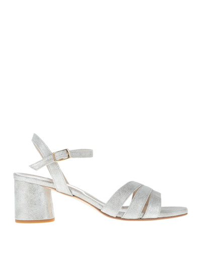 Verdecchia & Mainqua' Sandals In Silver | ModeSens