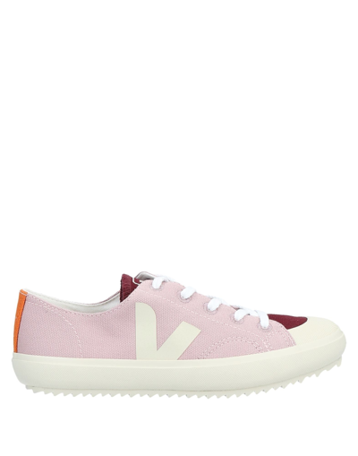 Shop Veja Sneakers In Pastel Pink