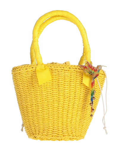 Shop Amor Y Mezcal Handbags In Yellow