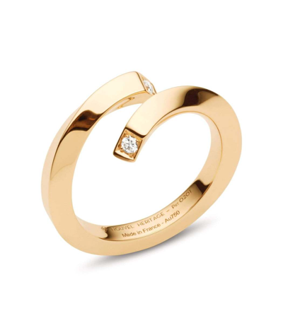 Shop Nouvel Heritage Gold Thread Ring In Ylwgold