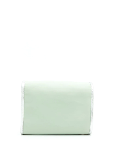 Sarah Chofakian Trip Make Up Bag In Grün
