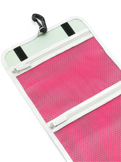 Sarah Chofakian Trip Make Up Bag In Grün