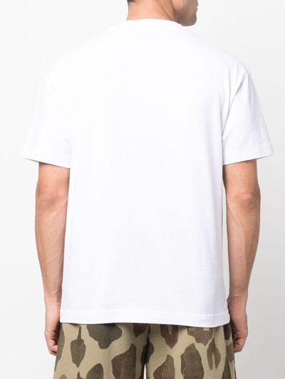 Shop Palm Angels Logo-print T-shirt (pack Of Three) In White