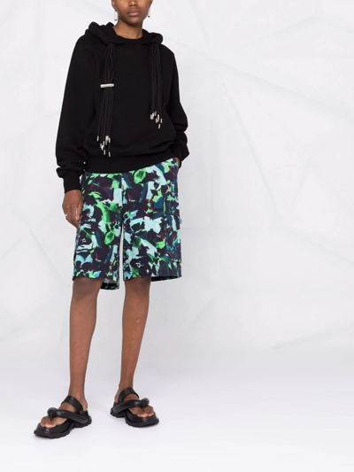 Ambush Black Cotton Multicord Sweatshirt In Black