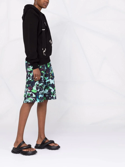 Ambush Black Cotton Multicord Sweatshirt In Black