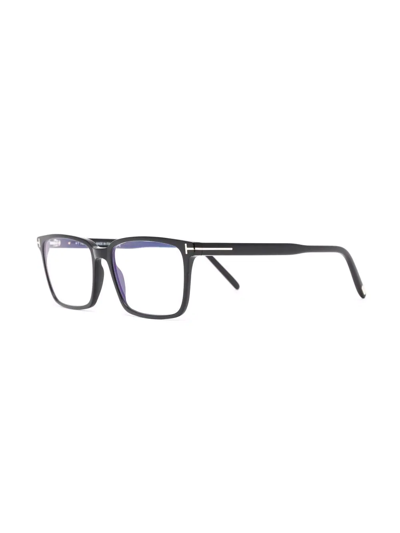 Shop Tom Ford Square-frame Glasses In Schwarz
