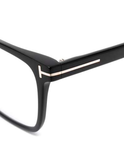 Shop Tom Ford Square-frame Glasses In Schwarz
