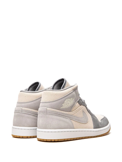 Shop Jordan Air  1 Mid Se "coconut Milk" Sneakers In Neutrals