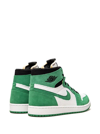 Shop Jordan Air  1 Zoom Cmft "stadium Green" Sneakers