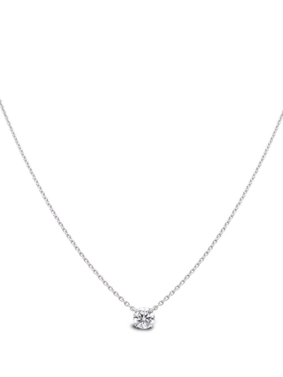 Shop Pragnell 18kt White Gold Windsor Diamond Necklace In Silber