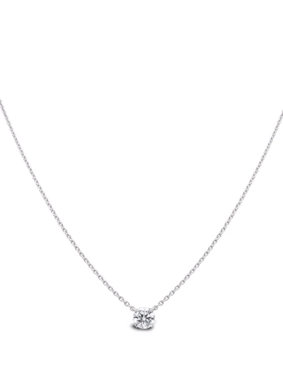 Pragnell 18kt White Gold Windsor Diamond Necklace In Silber