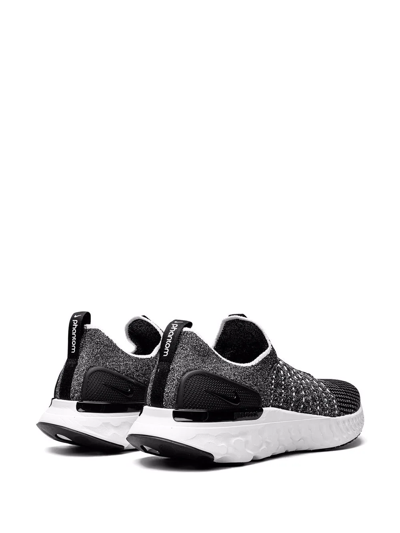 Nike React Phantom Run Flyknit 2 Sneakers From Finish Line In Black