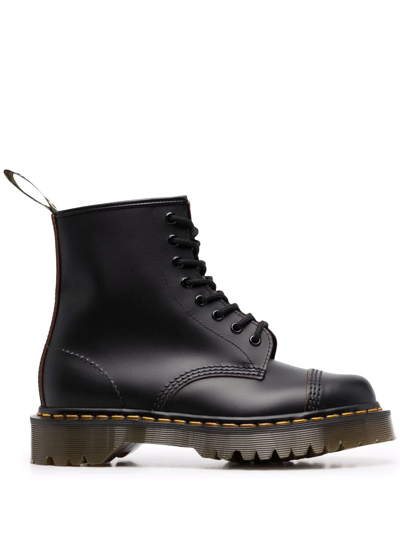 Shop Dr. Martens' Bex Toe Cap Ankle Boots In Schwarz