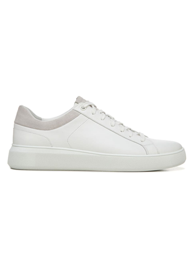 Shop Vince Men's Draco Low-top Sneakers In White