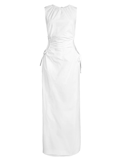 Shop Sir Women's Ilkin Side Cut Out Maxi Dress In White