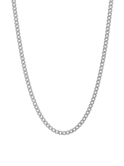 Shop Degs & Sal Men's Sterling Silver Cuban Chain Necklace