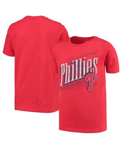 Shop Outerstuff Youth Boys Red Philadelphia Phillies Winning Streak T-shirt