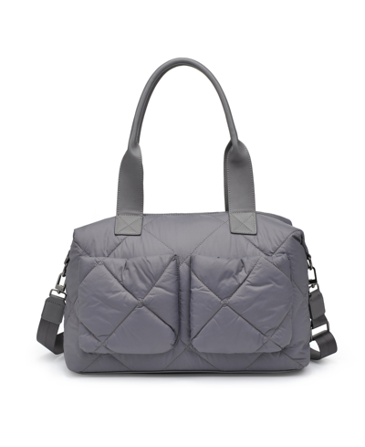 Shop Macy's Women's Integrity Tote Handbags In Carbon