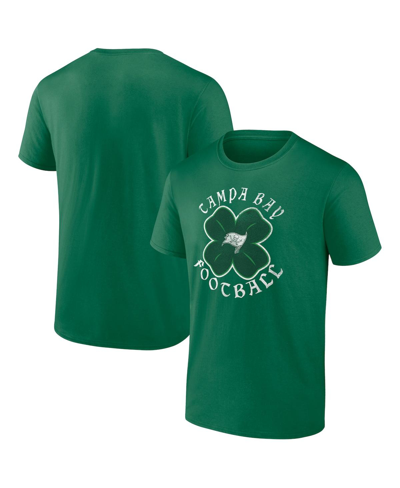 Shop Fanatics Men's  Kelly Green Tampa Bay Buccaneers Celtic Clover T-shirt