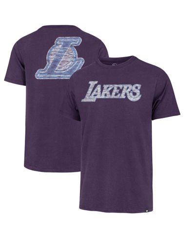 Shop 47 Brand Men's '47 Purple Los Angeles Lakers 2021/22 City Edition Mvp Franklin T-shirt