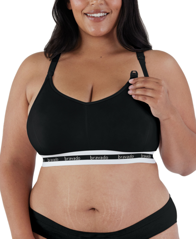 Bravado Designs Women's Original Pumping Full Cup Nursing Bra In Black