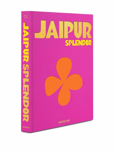 Assouline Jaipur Splendor Coffee Table Book In Rosa