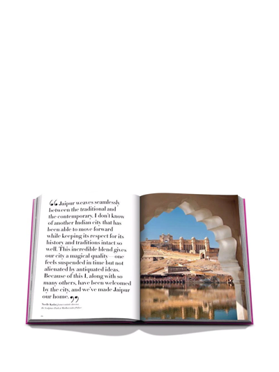 Shop Assouline Jaipur Splendor Coffee Table Book In Rosa