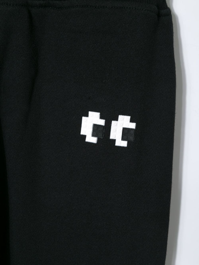 Shop Mostly Heard Rarely Seen 8-bit Peek Knit Joggers In Black