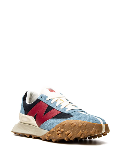 Shop New Balance X Auralee Xc72 Sneakers In Blue