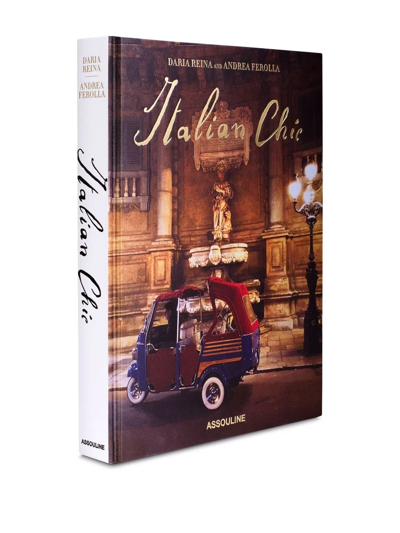 Assouline Italian Chic Coffee Table Book In Brown