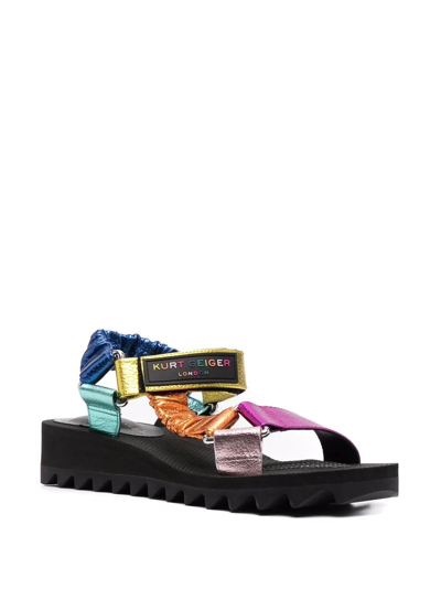 Kurt Geiger London Orion Slingback Sandal In Multi