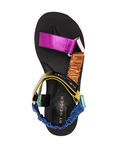 Kurt Geiger London Orion Slingback Sandal In Multi