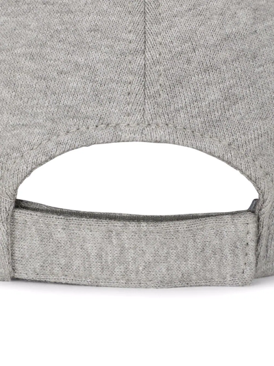 Shop Dolce & Gabbana Italia Logo-patch Baseball Cap In Grey