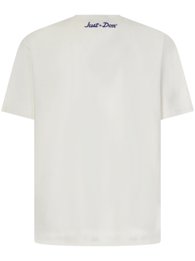 Shop Just Don T-shirt In White