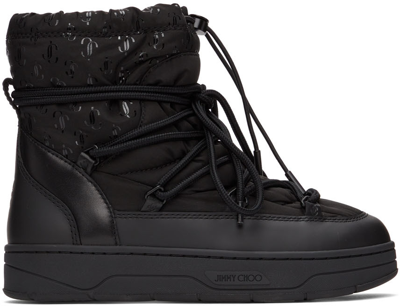 Shop Jimmy Choo Black Wanaka Ankle Boots In X Black/black