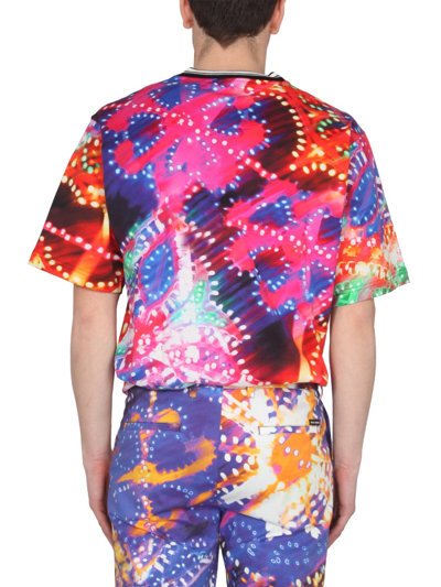 Shop Dolce & Gabbana T-shirt With Luminary Print In Multicolour