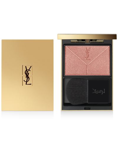 Shop Saint Laurent Couture Highlighter In Or Rose