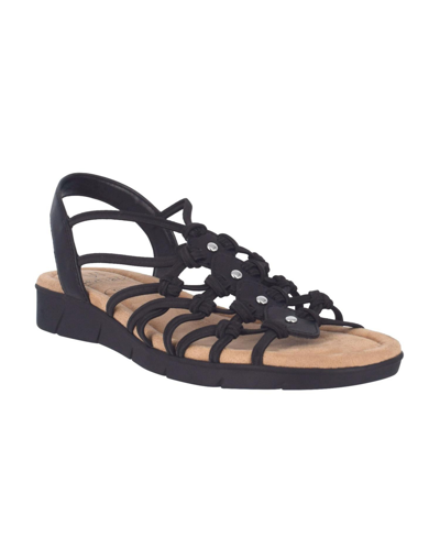 Shop Impo Women's Berna Strappy Sandals In Black