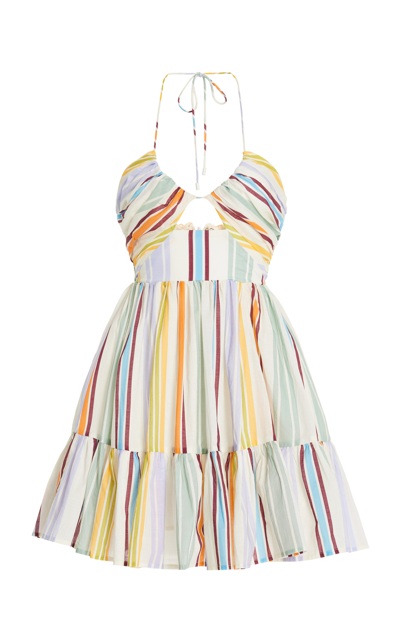Shop Alemais Women's Axum Striped Cotton Mini Dress